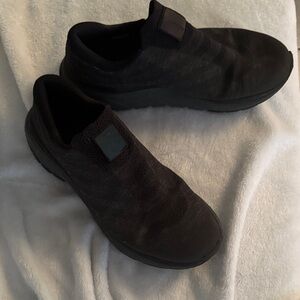 Hoka Black Athletic Slip-On Shoes
